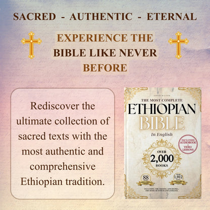 The Most Complete Ethiopian Bible by Asher Wilson