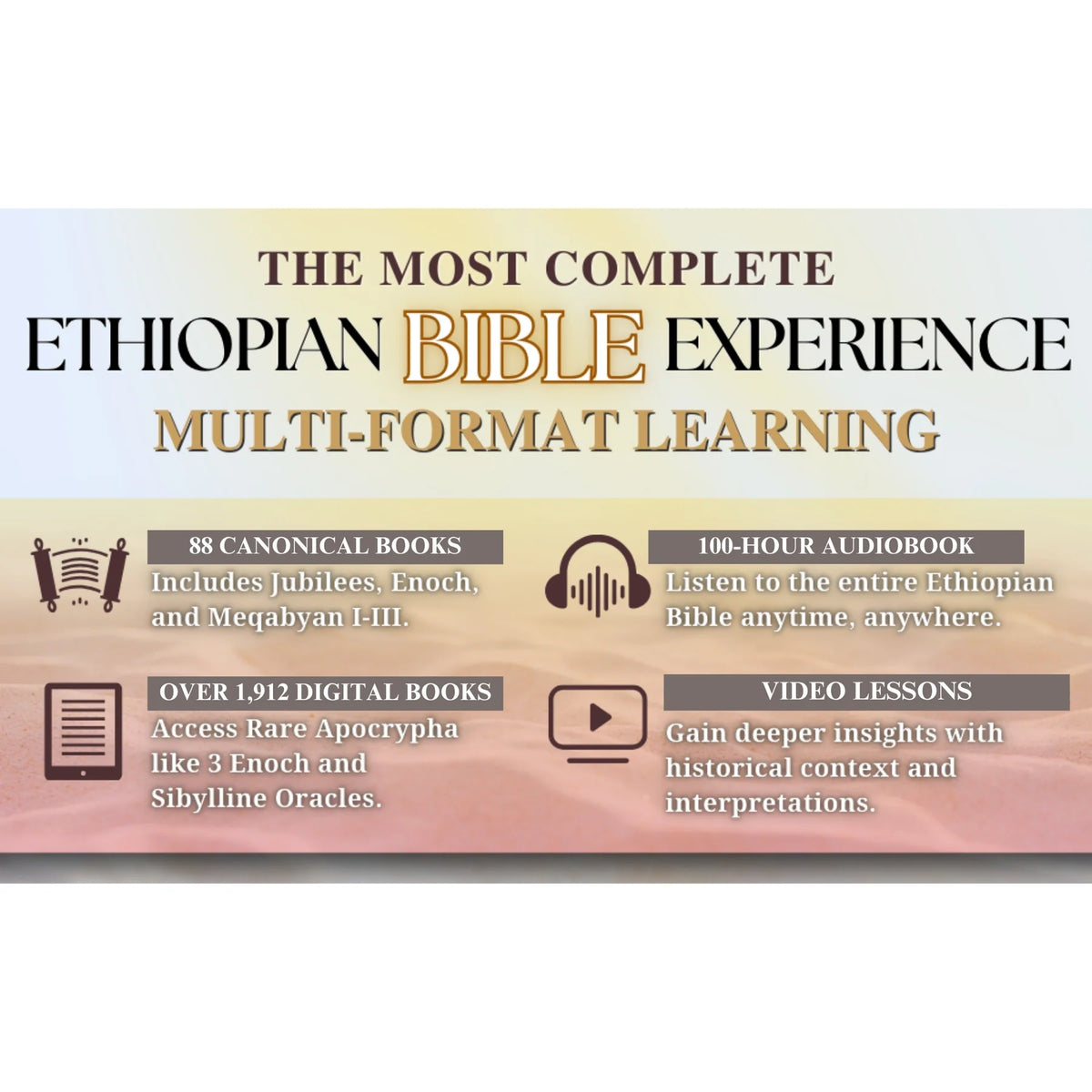 The Most Complete Ethiopian Bible in English, by Asher Wilson