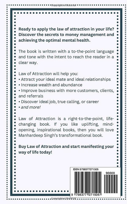 Law of Attraction: Mind Health and Money Secrets