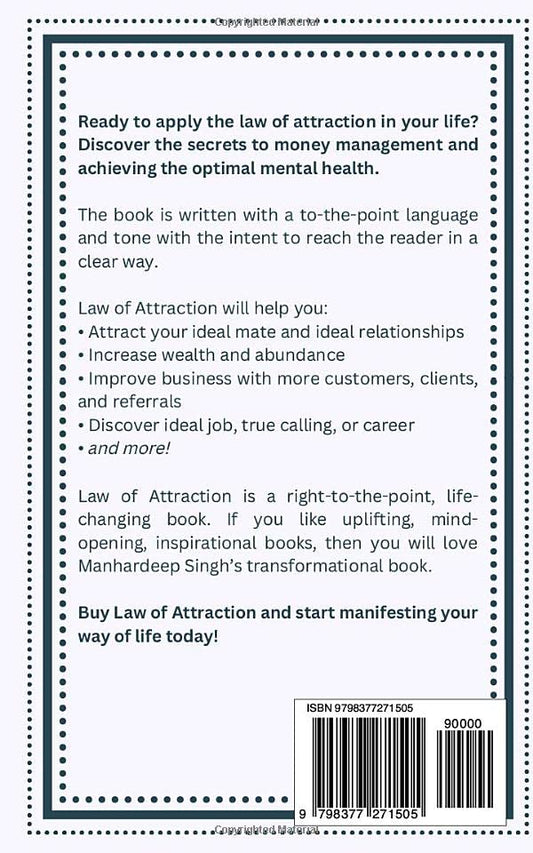 Law of Attraction: Mind Health and Money Secrets