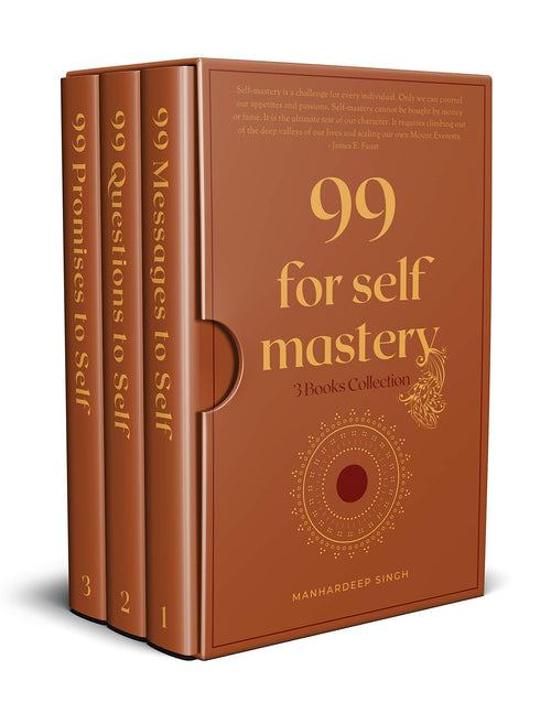 99 for self mastery: 3 Books Collection