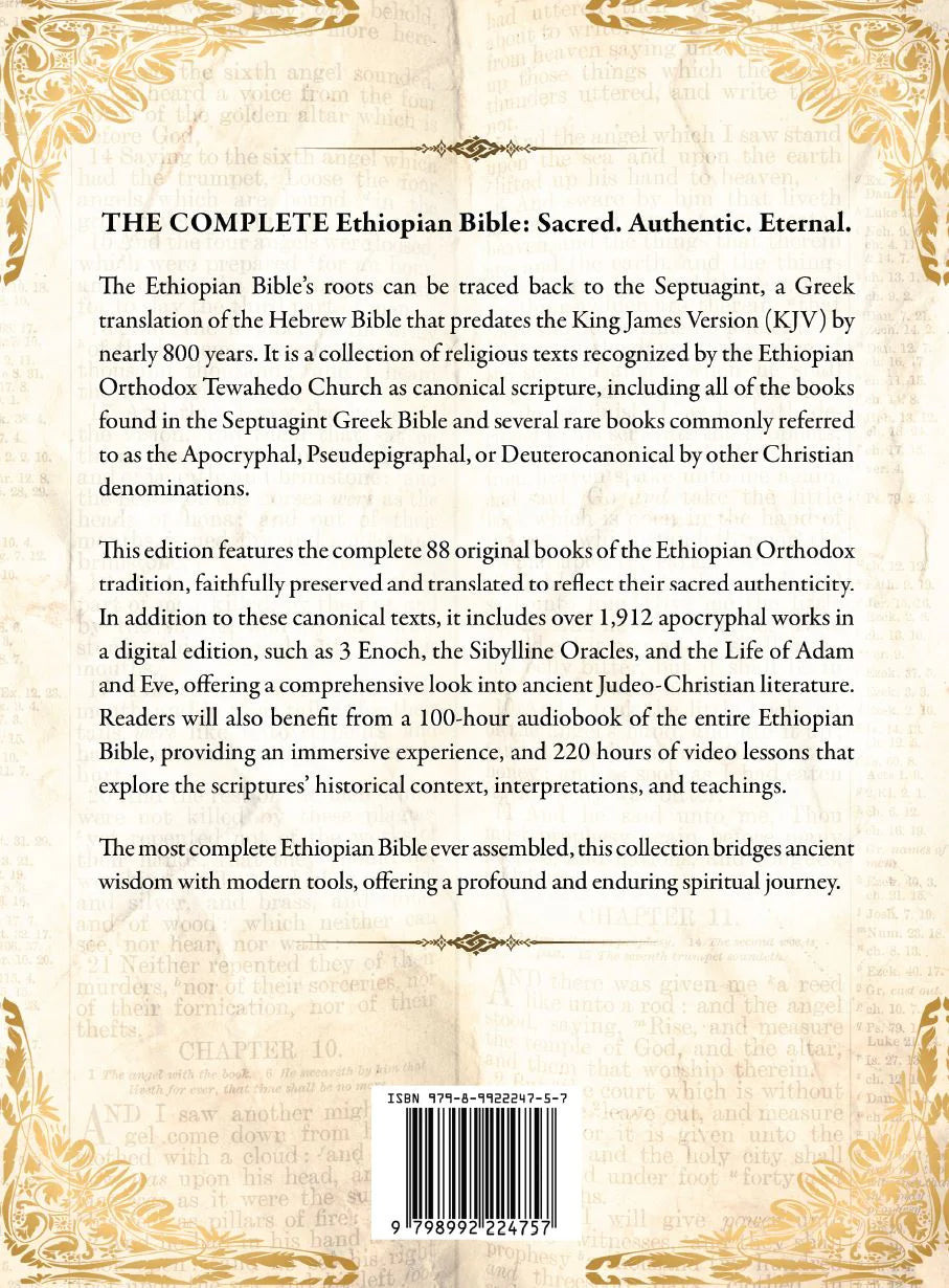 The Most Complete Ethiopian Bible by Asher Wilson